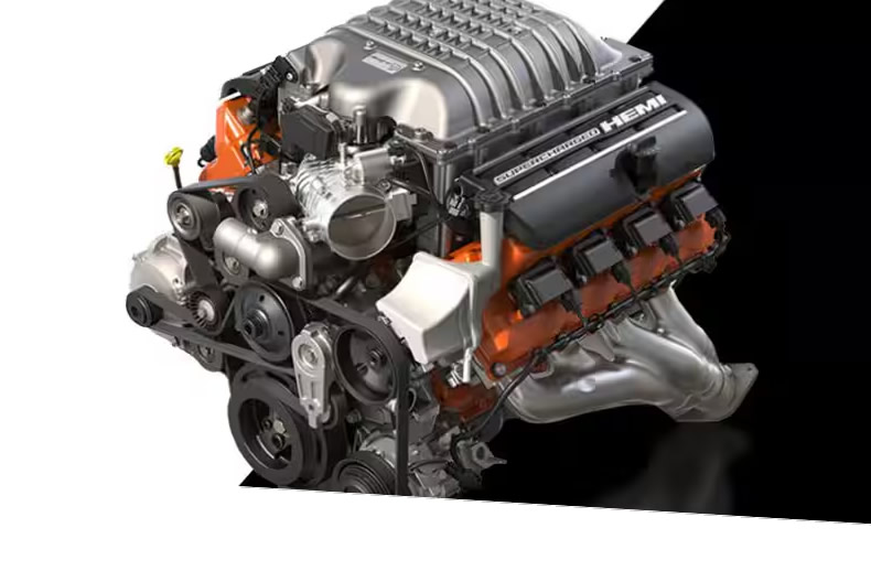 SUPERCHARGED 6.2L HEMI V8 ENGINE